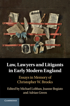 Paperback Law, Lawyers and Litigants in Early Modern England Book