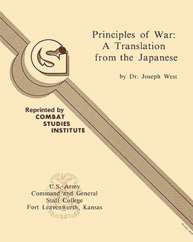 Paperback Principles of War: A Translation from the Japanese Book