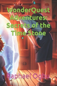 Paperback WonderQuest Adventures: Secrets of the Time Stone [Large Print] Book