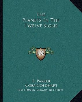 Paperback The Planets In The Twelve Signs Book