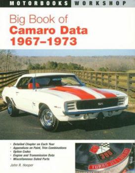 Paperback Big Book of Camaro Data, 1967-1973 Book