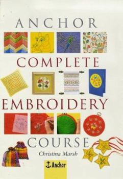 Hardcover Anchor Complete Embroidery Course Book