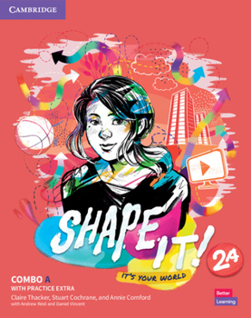 Paperback Shape It! Level 2 Combo a Student's Book and Workbook with Practice Extra Book