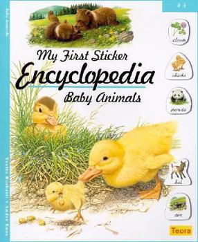 Paperback Baby Animals [With Stickers] Book