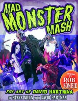 Paperback Mad Monster MASH: The Art of David Hartman Book