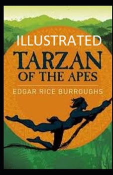 Paperback Tarzan of the Apes Illustrated Book