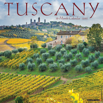 Calendar Tuscany 2022 Wall Calendar Book
