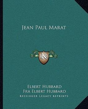 Paperback Jean Paul Marat Book