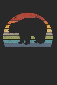 Bär Notizbuch: Bär Notizbuch für Liebhaber / Notizheft / Notizblock A5 (6x9in) Dotted Notebook / Punkteraster / 120 gepunktete Seiten (German Edition)