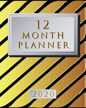 12 Month Planner: 2020, Monthly Tracker, Track Your Budget, Savings and Expenses, Budgeting Planner And Organizer, Tracker Workbook Journal, Business ... Worksheets, Weekly & Monthly Expenses