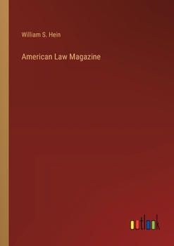 Paperback American Law Magazine Book