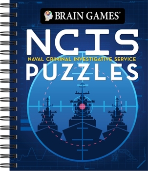 Spiral-bound Brain Games - Ncis Puzzles: Naval Criminal Investigative Service Book