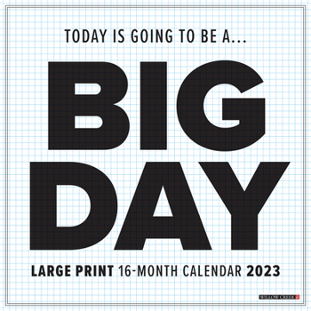 Calendar Big Day 2023 Wall Calendar Book
