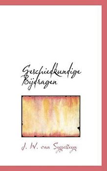 Paperback Geschiedkundige Bijdragen Book