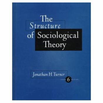 Hardcover Structure of Sociological Theory Book