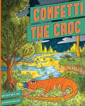 Paperback Confetti the Croc Book