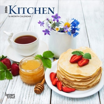 Mini-Disc Kitchen 2026 7 X 14 Inch (Hanging) Monthly Mini Wall Calendar Book