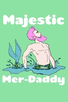 Paperback Majestic Merdaddy: Notebook Wide Rule Book