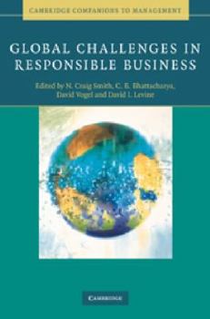 Hardcover Global Challenges in Responsible Business Book