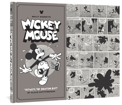 Hardcover Walt Disney's Mickey Mouse Outwits the Phantom Blot: Volume 5 Book
