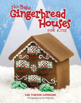 Spiral-bound No-Bake Gingerbread Houses for Kids Book