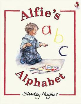 Hardcover Alfie's Alphabet Book