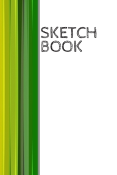 Sketch Book: Colorful wrap around design sketchbook: 90 blank pages