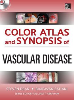 Hardcover Color Atlas and Synopsis of Vascular Disease [With CDROM] Book
