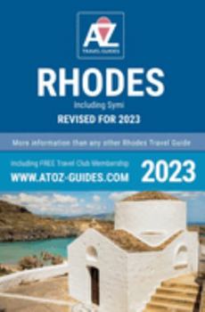 Paperback A to Z guide to Rhodes 2023, Including Symi Book