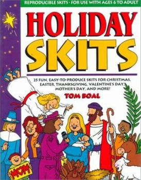 Paperback Holiday Skits Book