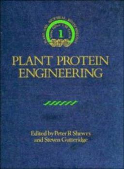 Hardcover Plant Protein Engineering (Biotechnology Research, Series Number 1) Book