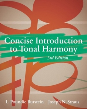 Misc. Concise Introduction to Tonal Harmony Book