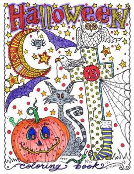 Paperback Halloween Coloring Book: Halloween Coloring Book