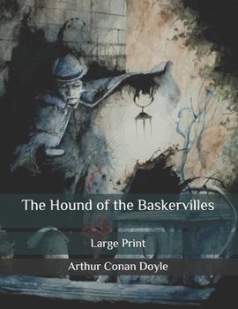 Paperback The Hound of the Baskervilles: Large Print Book