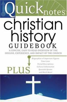 Paperback Quicknotes Christian History Guidebook Book