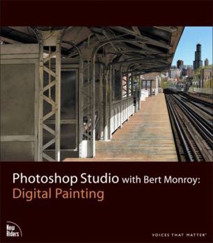 Paperback Photoshop Studio with Bert Monroy: Digital Painting Book