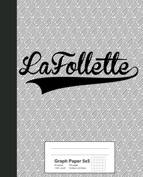 Paperback Graph Paper 5x5: LAFOLLETTE Notebook Book