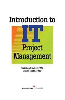Hardcover Introduction to It Project Management Book