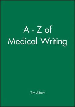Hardcover A - Z of Medical Writing Book