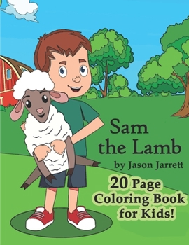 Paperback Sam the Lamb Coloring Book