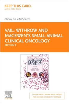 Withrow and Macewen's Small Animal Clinical Oncology - Elsevier eBook on Vitalsource (Retail Access Card)