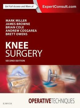 Hardcover Operative Techniques: Knee Surgery Book