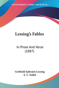 Paperback Lessing's Fables: In Prose And Verse (1887) Book