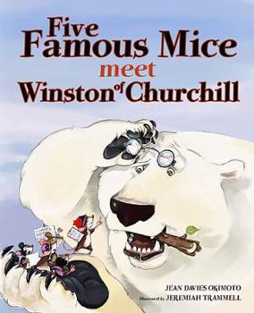 Paperback Five Famous Mice Meet Winston of Churchill Book