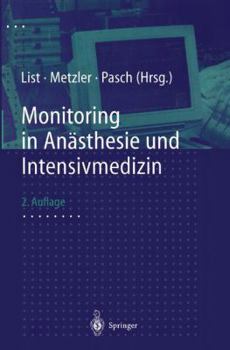 Paperback Monitoring in Anästhesie Und Intensivmedizin [German] Book
