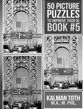 Paperback 50 Picture Puzzles to Improve Your IQ: Book #5 Book