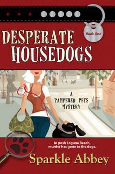 Hardcover Desperate Housedogs [Large Print] Book