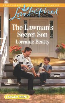 Mass Market Paperback The Lawman's Secret Son [Large Print] Book
