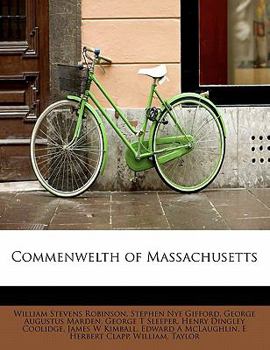 Paperback Commenwelth of Massachusetts Book
