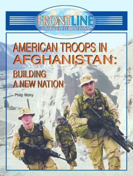 Library Binding American Troops in Afghanistan Book